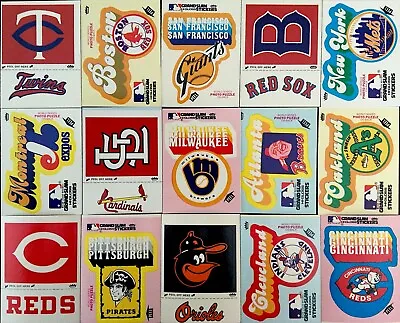 1978 & 1979 Fleer Baseball Grand Slam Team Stickers / Pick Cards / Buy2+ Save10% • $1.19