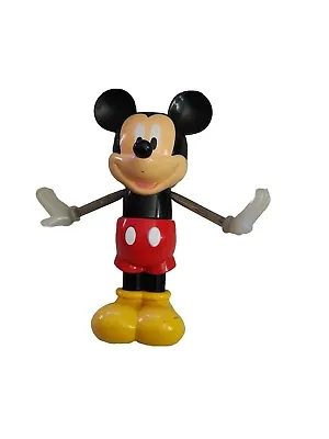 Spinning Mickey Mouse Disney London Classic Light Up Vintage Toy Works Perfect • $10