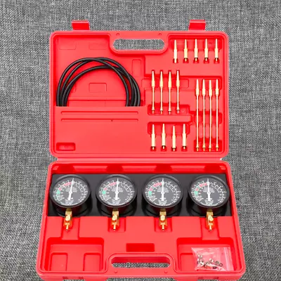 Fuel Vacuum Carburetor Synchronizer Kit 29Pc Carb Sync Gauge Adjustable Balancer • $139.99