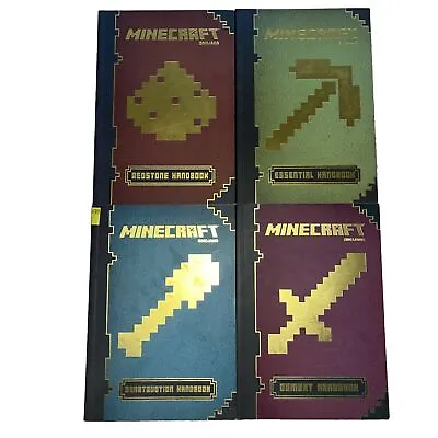 Mojang Minecraft Handbook Set - 4 Books • $15.99