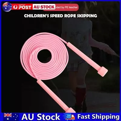 Professional Speed Jump Rope Gym Fitness Training Skipping Rope (Pink) AU • $7.63