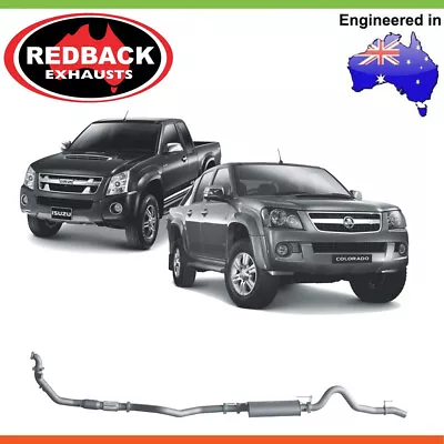 New * Redback * Extreme Duty Exhaust To Suit HOLDEN RODEO RA 3.0L 4Cyl 4JJ1 • $1635