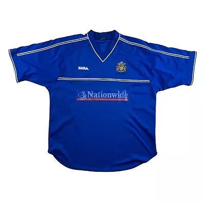 Xara Halifax Town 2001-02 Home Football Shirt Jersey Size XL • £96