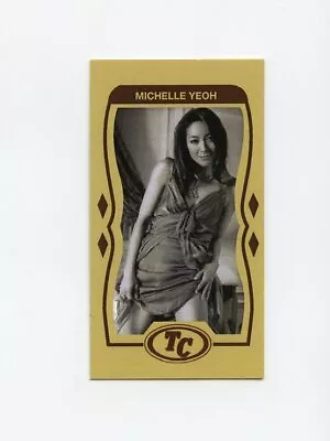 #TN00002 MICHELLE YEOH Anti Tobacco NO SMOKING Trade Card RARE • $6.95