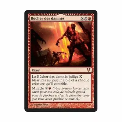 Mtg Magic Bonfire Of The Damned ENGLISH FRENCH Book Of The Damned 3 Available • $4.32