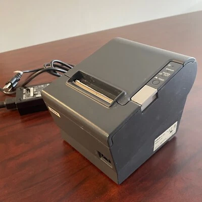 $90 • Buy Epson TM-T88IV Serial Receipt Printer Model M129H Used