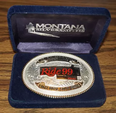 Montana Silversmiths AQHA Ride 99 Crazy Horse SD Coordinator Belt Buckle W/Case • $99.99