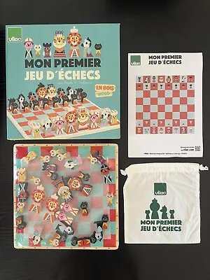 Chess Set For Kids - French Brand Vilac Mon Premier Jeu D'échecs Ingela P. Arrhe • $58