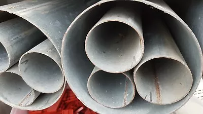 £11 • Buy Galvanised Metal Tube 3m To 6m Long 8 5. 4. 2.5   Dia. Dust Fume Extraction Pipe