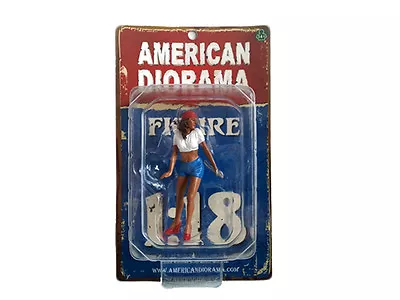 LADY MECHANIC KATIE AMERICAN DIORAMA 1:18 Scale Figurine 3.5  Female Figure • $8.59