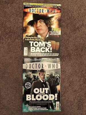 $29.99 • Buy Doctor Who Magazine Lot Of 2