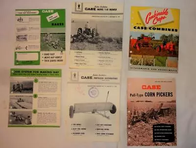 6 Vintage J I Case Tractor Brochures • $12.99