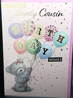 Lovely Cousin Birthday Card • £1.79