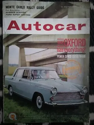 £5 • Buy Autocar Magazine 28 January 1963