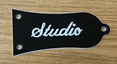  For Epiphone LP 'Studio' TRUSS ROD COVER PLATE  2Ply Black  • $3.64