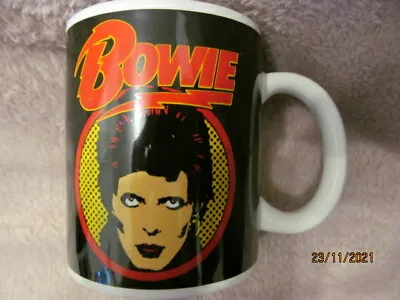 David Bowie Ceramic Mug Retro Style Pop Portrait Live Nation 2010 ISO Records  • £12