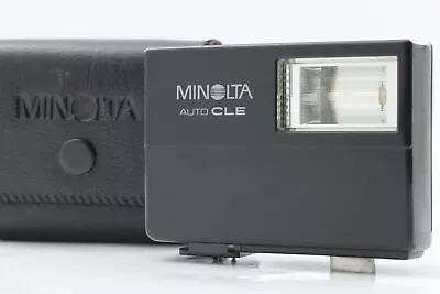 TESTED [NEAR MINT W/ Case] MINOLTA Auto CLE TTL Electro Flash Strobe From JAPAN • $153.99