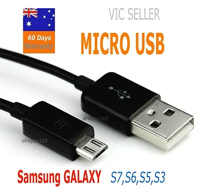 MICRO USB  Charging Data Sync Cable For Samsung Galaxy S5 S6 S7 I9500 Note2 • $3.95