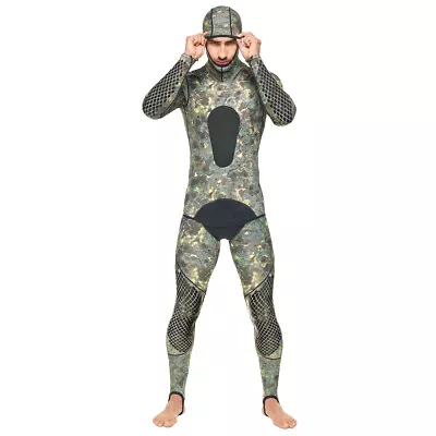 Used Seac Pirana 1mm Spandex Freediving 2 Piece Wetsuit Size: XX-Large • $100.74