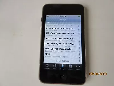 Apple IPod Touch 2nd Generation 8GB   1400 Songs MC086LL • $24.99