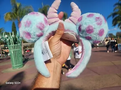 Disney Pixar Monsters Inc Disney Parks Sulley Sully Fuzzy Ear Headband 2023 • $39.90