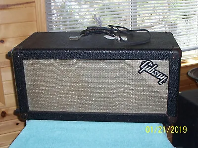 Vintage 1966 GIBSON Plus 50 Slave Amplifier 2 10  CTS Alnico Speakers Amp G Cond • $419