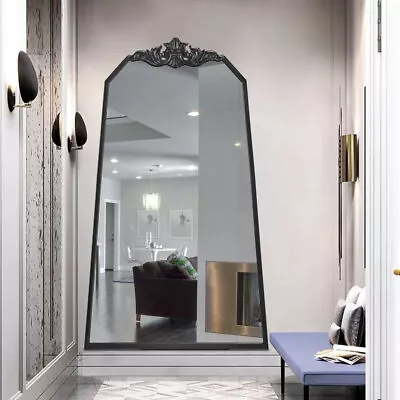 Modern Art Large Full Length Antique Leaner Wall Floor Mirror Large Wall Mirror • £69.95