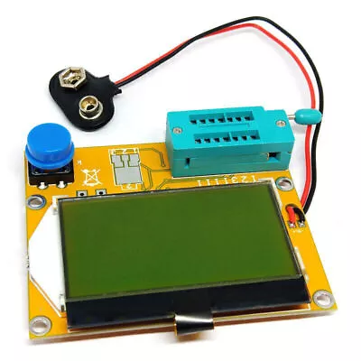 LCR-T4 ESR Meter Transistor Diode Triode Capacitance SCR Inductance Tester US • $12.54