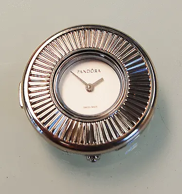 Genuine Pandora Watch Head Embrace Stainless Steel - 811040LS - Retired • $185