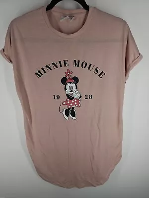 DISNEY MINNIE MOUSE Pink PJ PAJAMA NIGHTGOWN Sleep WOMENS SMALL NEW WITHOUT TAGS • $9.99