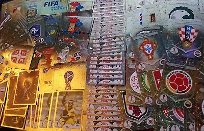 $1.95 • Buy World Cup 2018 Stickers -  Panini Russia 2018 Foil, Emblems, Shiny Stickers.