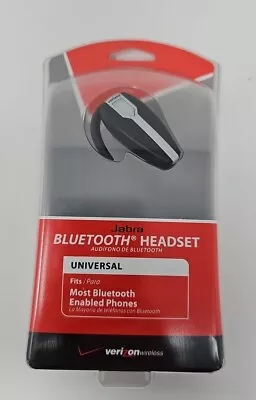 New Verizon Jabra Universal Bluetooth Headset Phone Calls Wireless - VBT135Z • $14.85