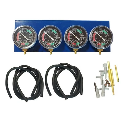 $59.17 • Buy Motor Bike Fuel Vacuum Carburetor Synchronizer Tools Carb Sync Gauge 4 Cylinder