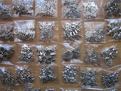 £5.95 • Buy 100 Mixed Tibetan Silver Charms +10 FREE Owl Charms -Clearance