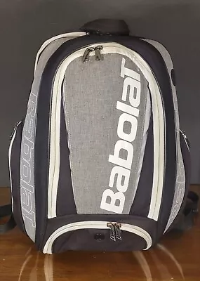 VGC!! Babolat  Pure   Badminton Backpack / Black White And Gray • $54