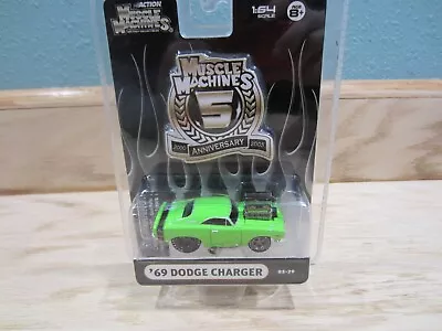 Action 2005 Anniversary Muscle Machines 1969 Dodge Charger Green • $4.99