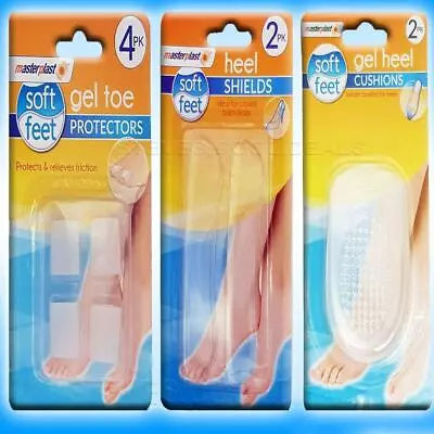 £1.45 • Buy Party Feet Toe Heel Protectors Invisible Gel Cushions Prevent Pain Or Friction