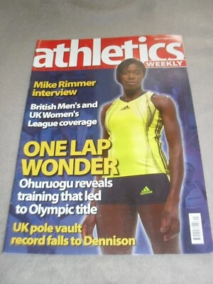 £0.99 • Buy Athletics Weekly Issue June 11th 2009 Mike Rimmer,Christine Ohuruogu