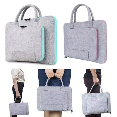 Laptop Bag Handbag Felt Sleeve Case For 17  17.3  Inch Notebook Cover Case • £10.55