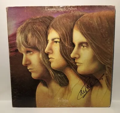 Carl Palmer Autographed Emerson Lake & Palmer Vinyl Record Signed COA Guaranteed • $36.80