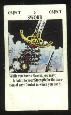 £2 • Buy Two-Handed Sword City Purchase Card For Talisman 2nd Edition By Games Workshop