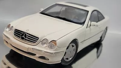 AUTOart 1/18 MERCEDES-BENZ CL600 V12 BIG BODY COUPE WHITE RARE • $189