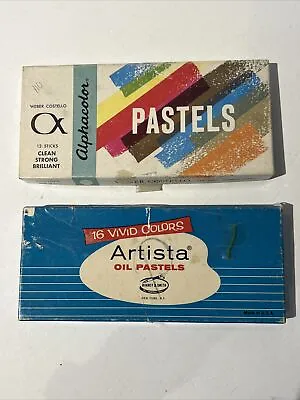 Lot Of Vintage Pastels Alphacolor /Arista Assorted  Made In USA • $24