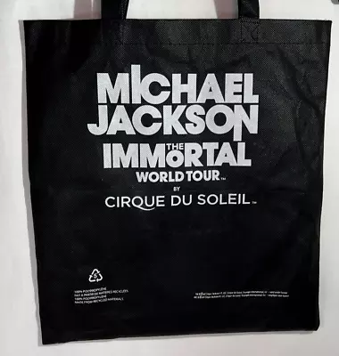 Michael Jackson Official The Immortal World Tour - Cirque Du Soleil ~ Tote Bag • $18.64