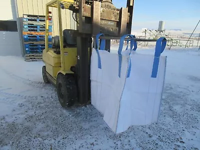  FIBC Bulk Bags One Ton Bags 35 L X 35 W X 40 H 2000lbs S.W.L. Flat  New 5bags • $35.99