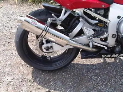 YAMAHA-YZF-R6-1998-2002-5EB-Stainless Motorbike Exhaust Silencer Muffler • $301.30