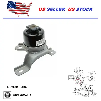 Engine Mount Front For Volvo V70 08-10 XC60 2010-2016 XC70 2008-2015 31257674 • $54.90