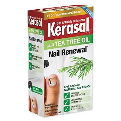 Kerasal Renewal Nail Repair Solution With Tea Tree Oil For Discolored And Dam... • $27.18