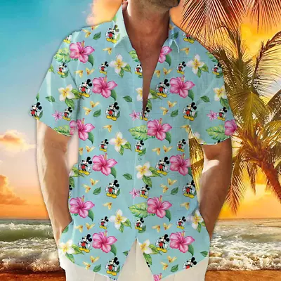 Disney Hawaiian Shirts Disney TripMickey Mouse Summer Vacation • $24.99