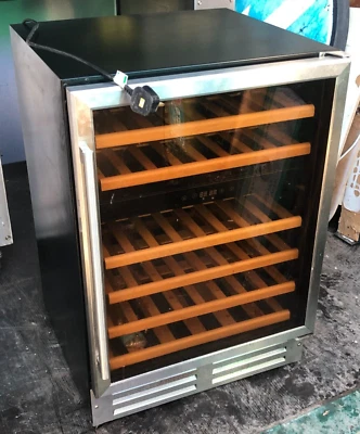 £350 • Buy Glen Dimplex Wine Cooler Fridge Stainless Steel Under-counter Used